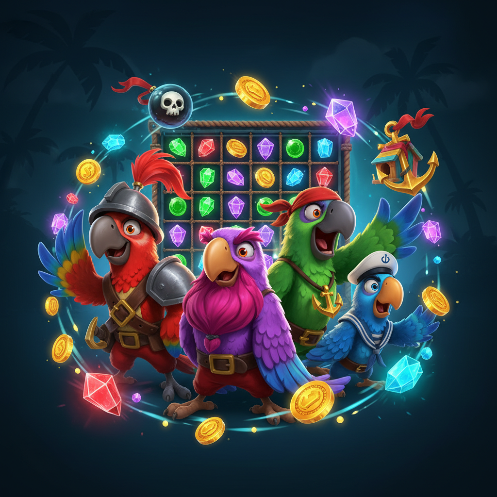 Série Pirots - Papagaios Piratas